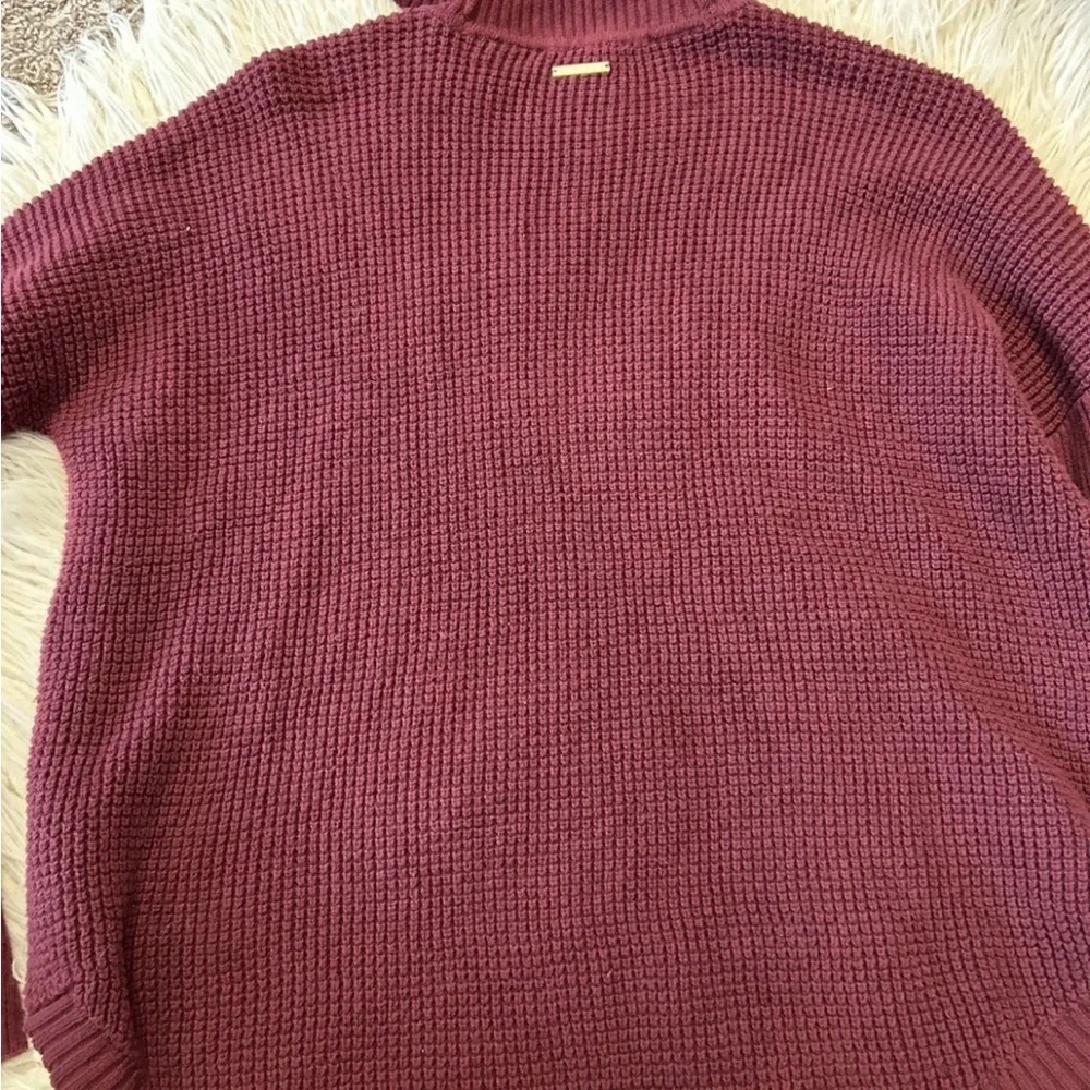 Michael Kors Burgundy size large Turtleneck Sweater